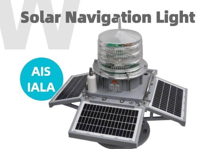एंटी यूवी सोलर एलईडी व्हाइट लाइट्स बॉय मार्कर लाइट्स IP68 10-20nm